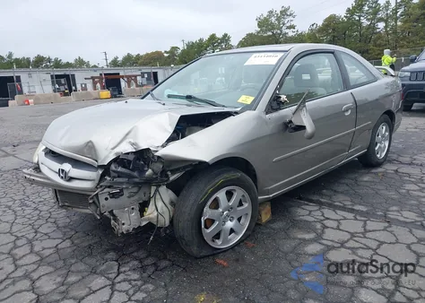 2003 Honda Civic Ex из США, поврежденный, VIN 1HGEM22993L015571